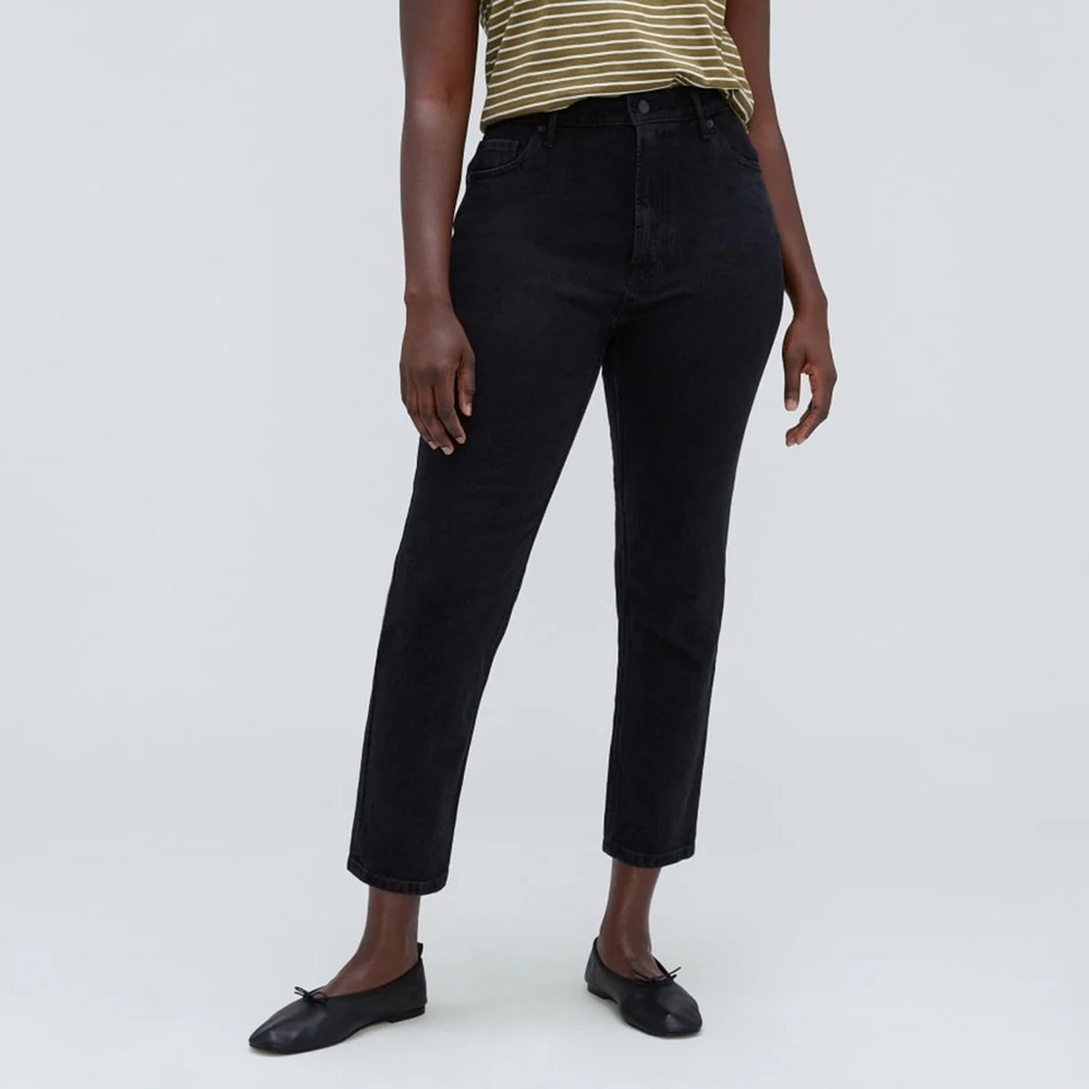 NWT - Everlane - The Curvy Cheeky Hourglass Jean - Coal